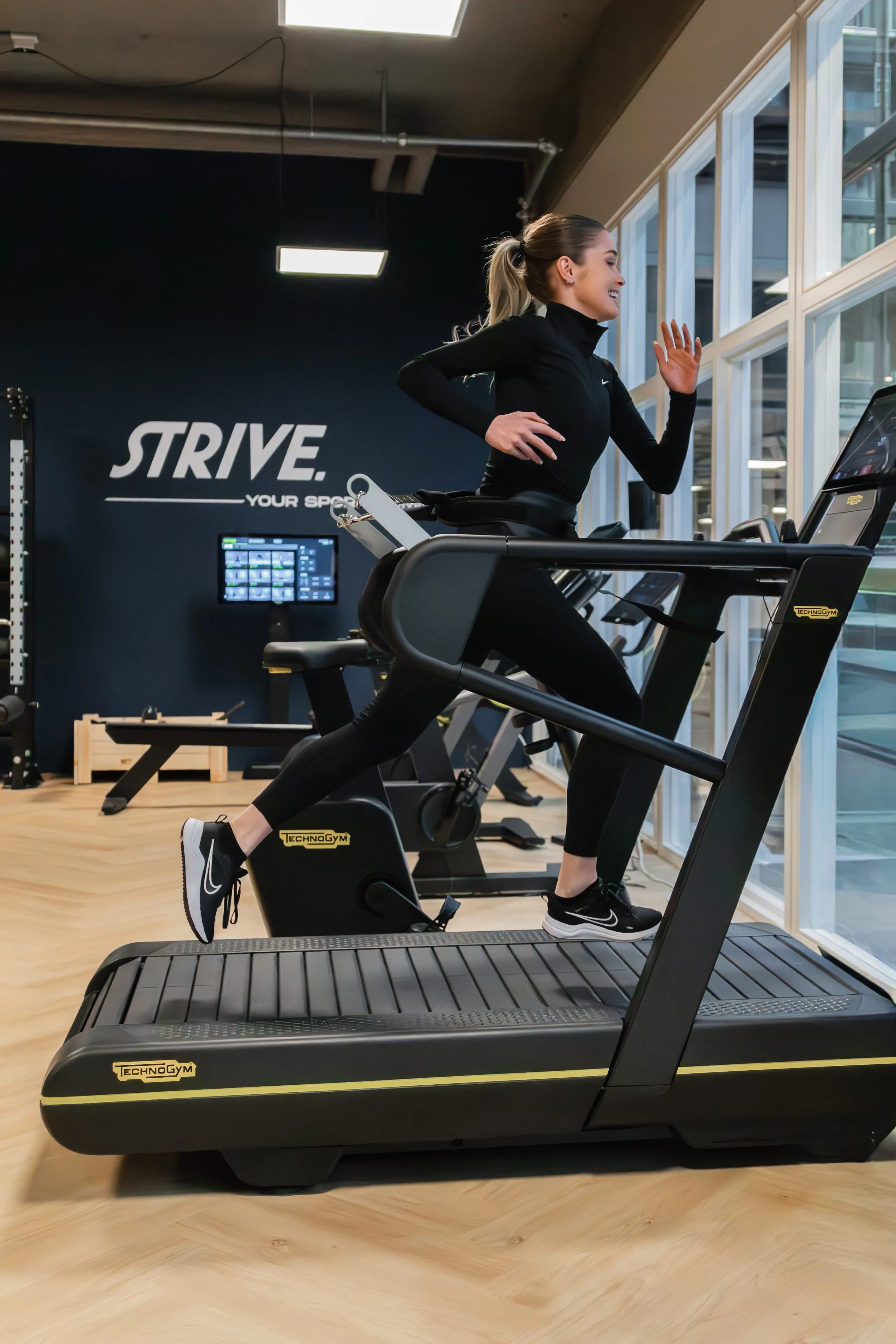Technogym apparatuur bij STRIVE.